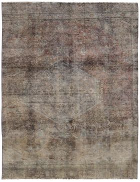  Vintage Tapis 305 X 155 marron