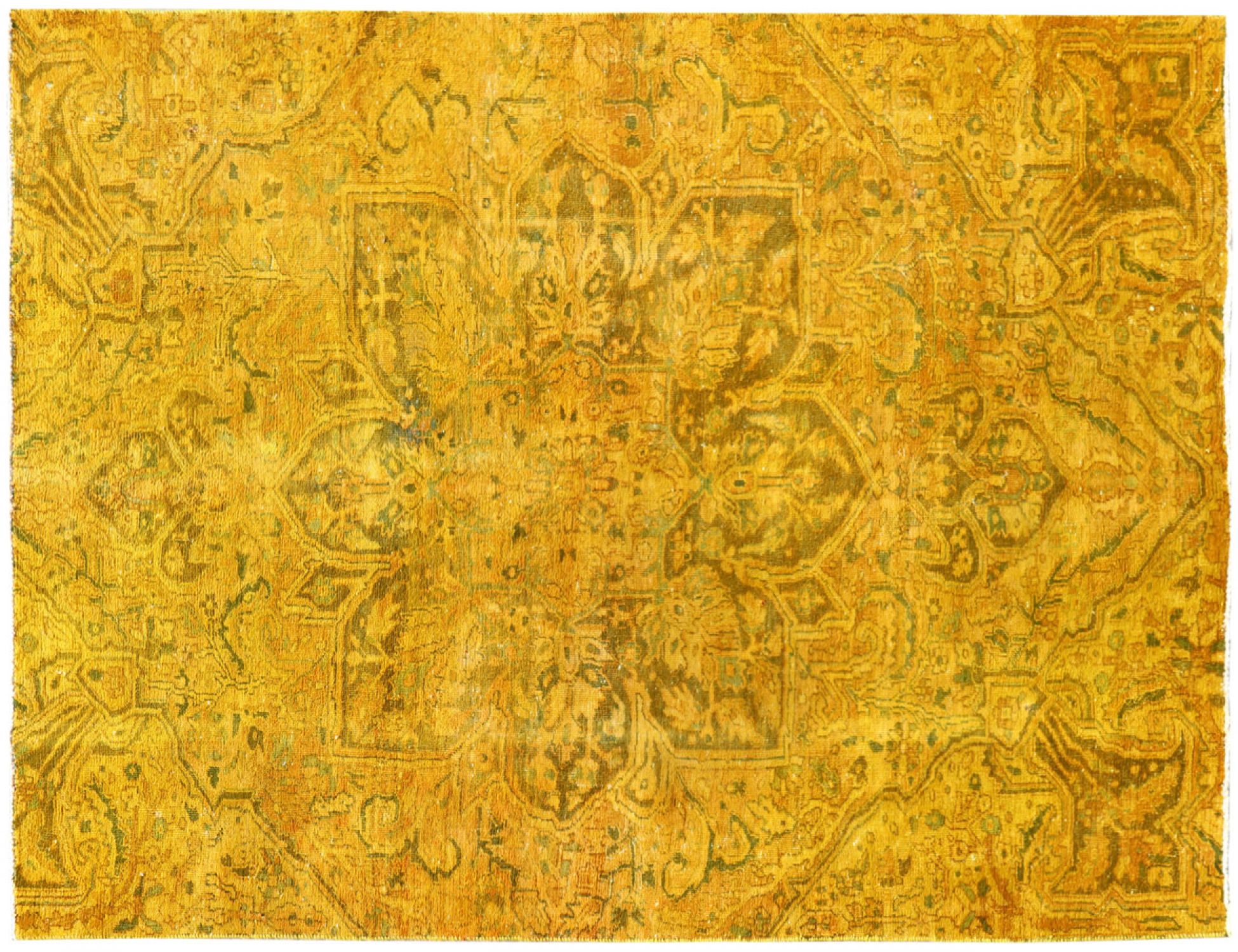 Alfombra vintage  amarillo <br/>290 x 200 cm