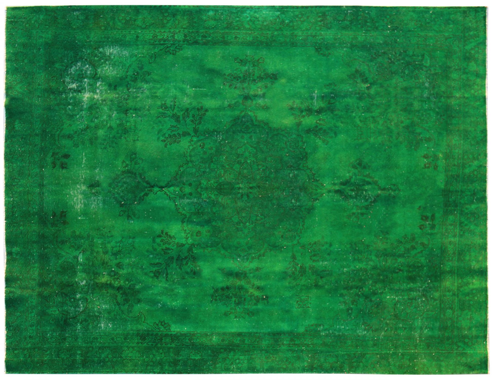 Tappeto Vintage  verde <br/>350 x 285 cm