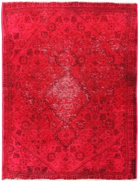 Vintage Teppich  rot <br/>139 x 89 cm