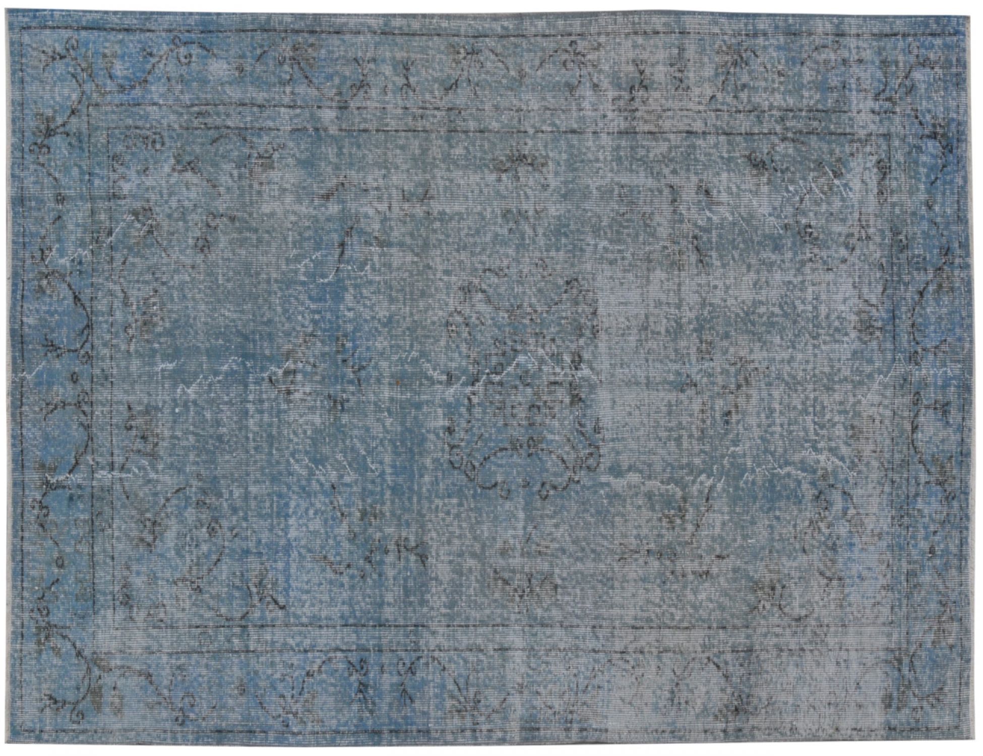 Tappeto Vintage  blu <br/>226 x 141 cm