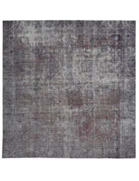 Quadrat Vintage Teppich  grau <br/>320 x 310 cm