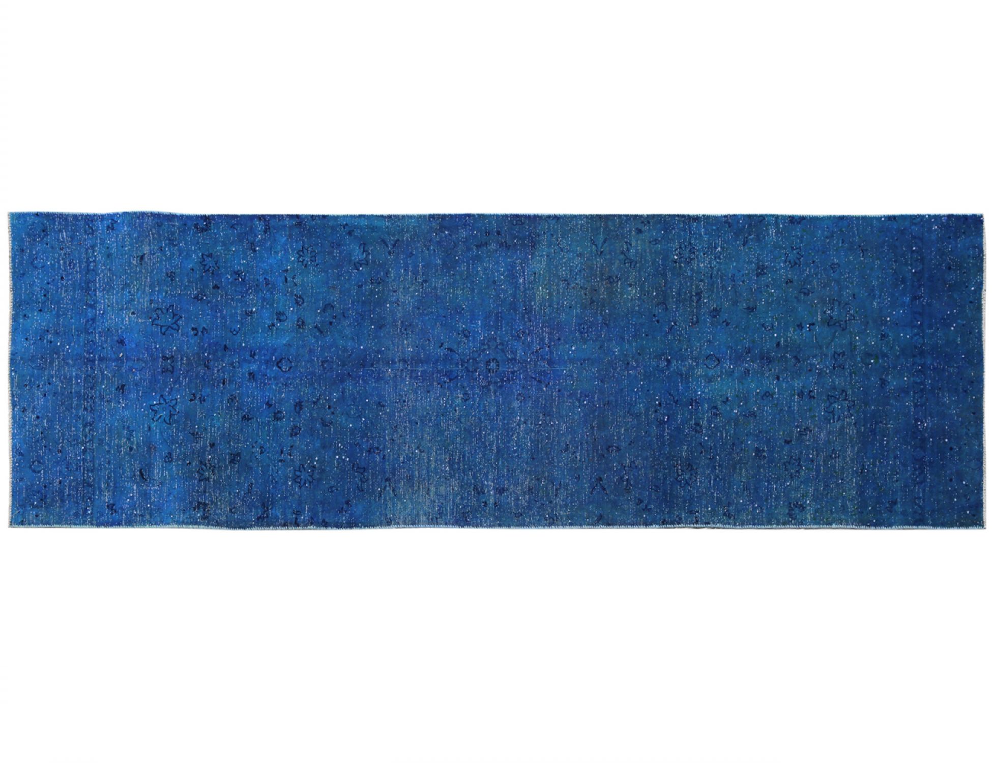  Vintage Tapis  bleu <br/>360 x 115 cm