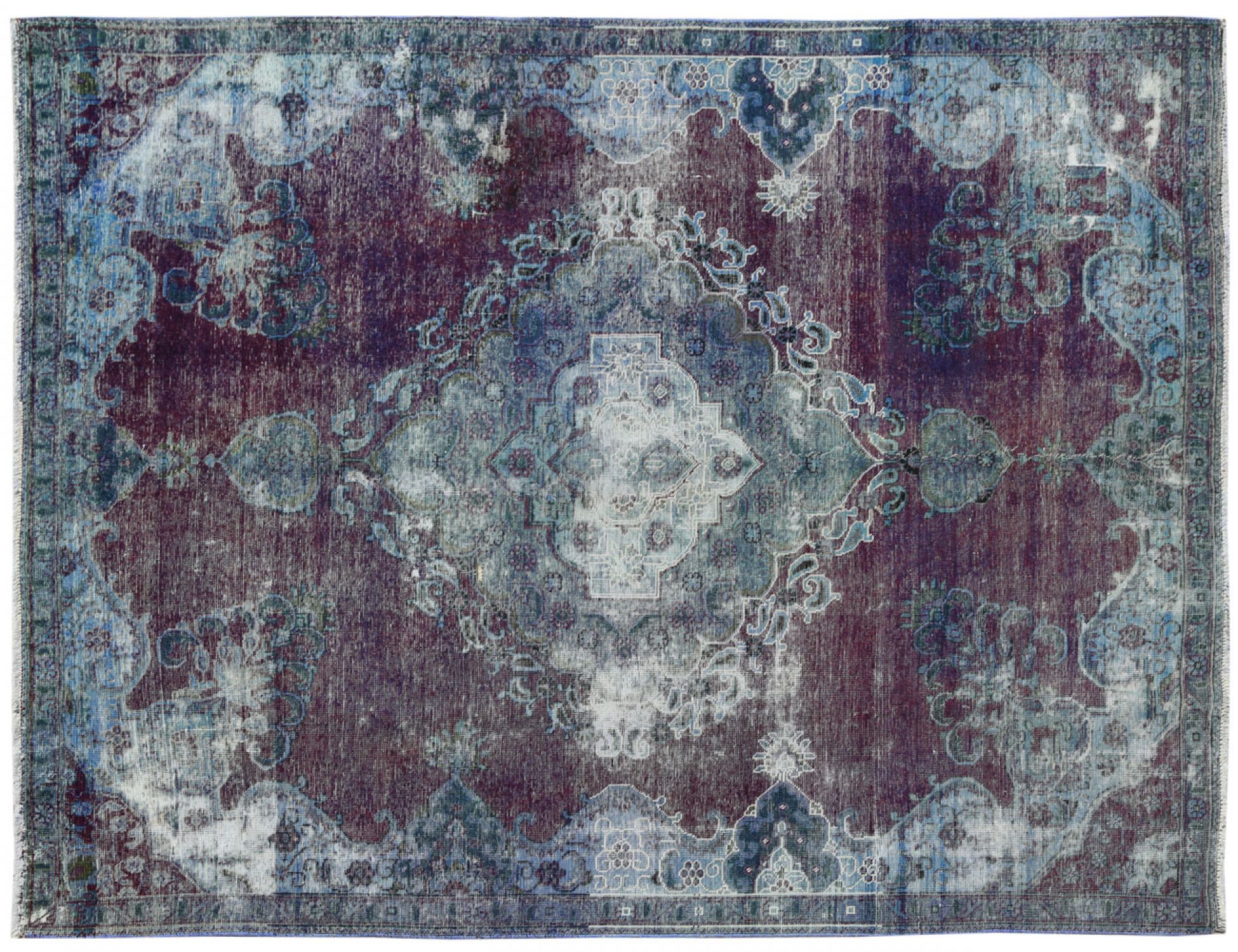 Vintage Carpet  blue <br/>313 x 229 cm