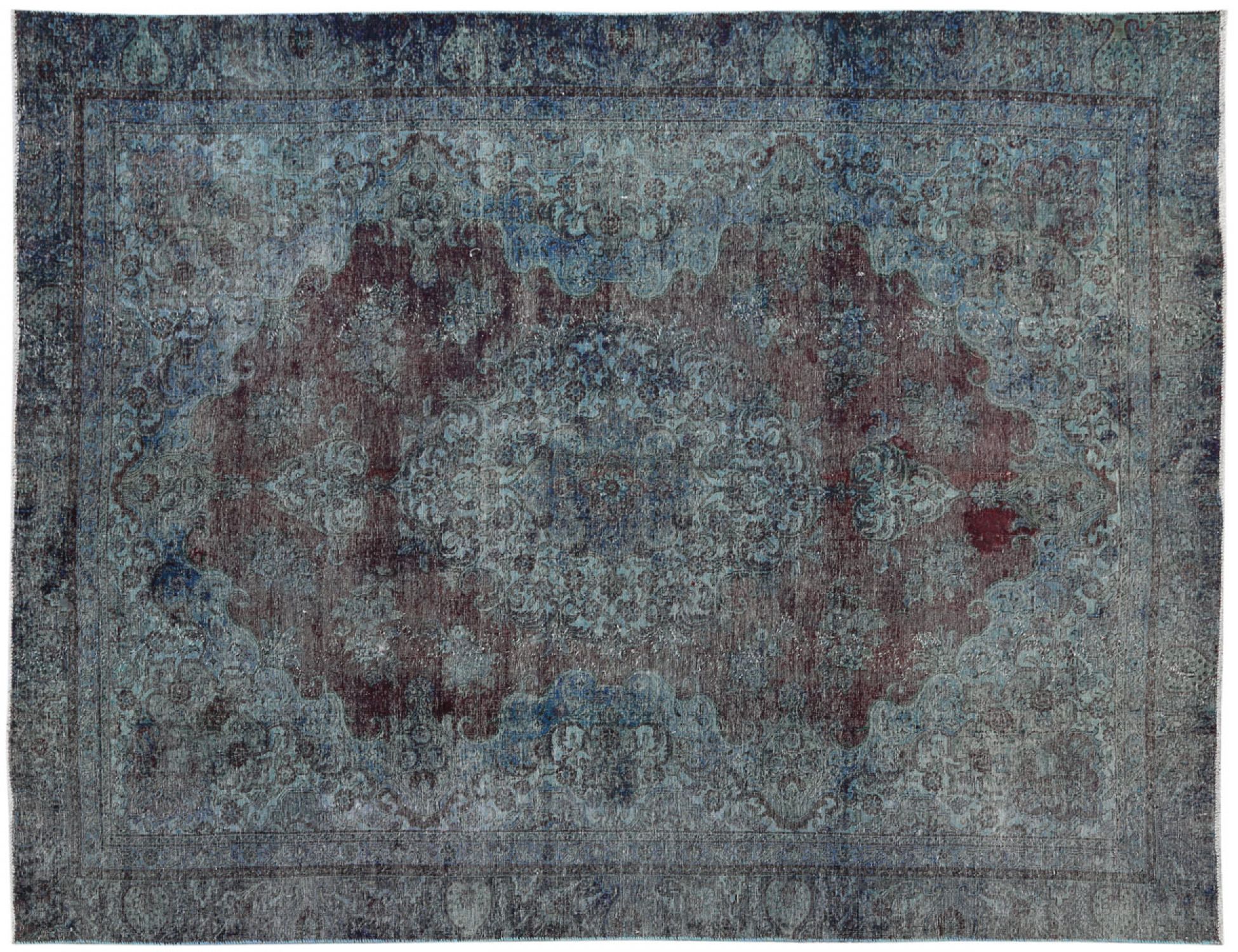 Tappeto Vintage  blu <br/>369 x 269 cm