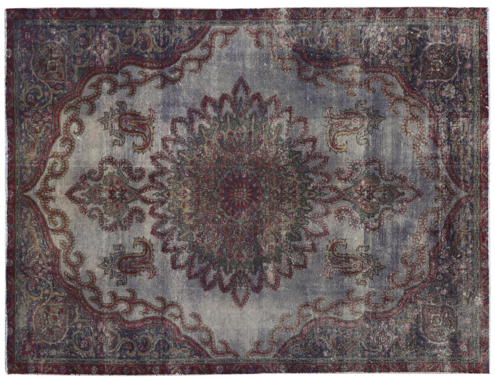 Alfombra vintage  gris <br/>304 x 209 cm