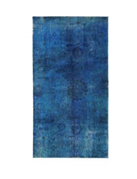 Vintage Teppich  blau <br/>187 x 94 cm