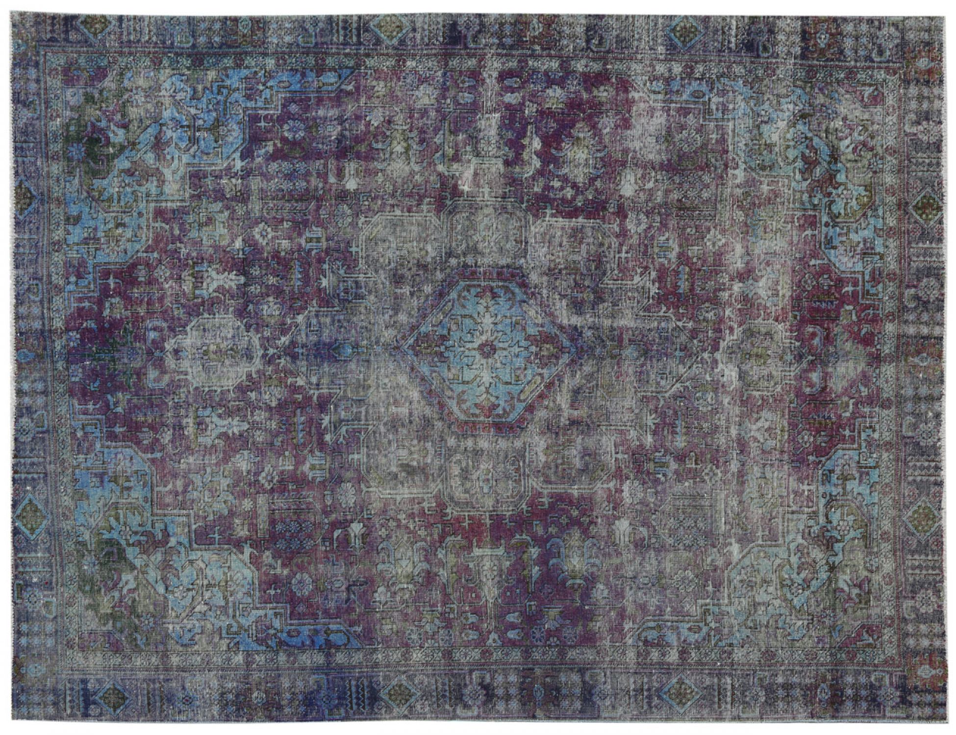 Vintage Carpet  blue <br/>357 x 267 cm