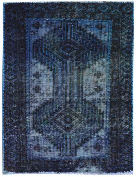 Tappeto Vintage  blu <br/>100 x 64 cm