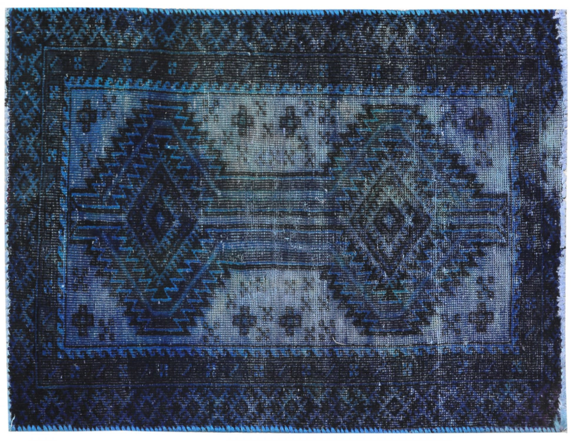 Vintage Carpet  sininen <br/>100 x 64 cm