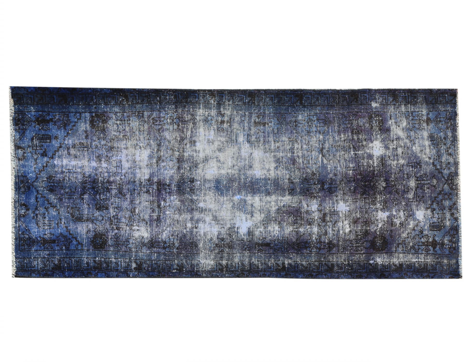  Vintage Tapis  bleu <br/>186 x 90 cm