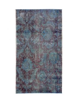 Vintage Teppich  blau <br/>144 x 83 cm