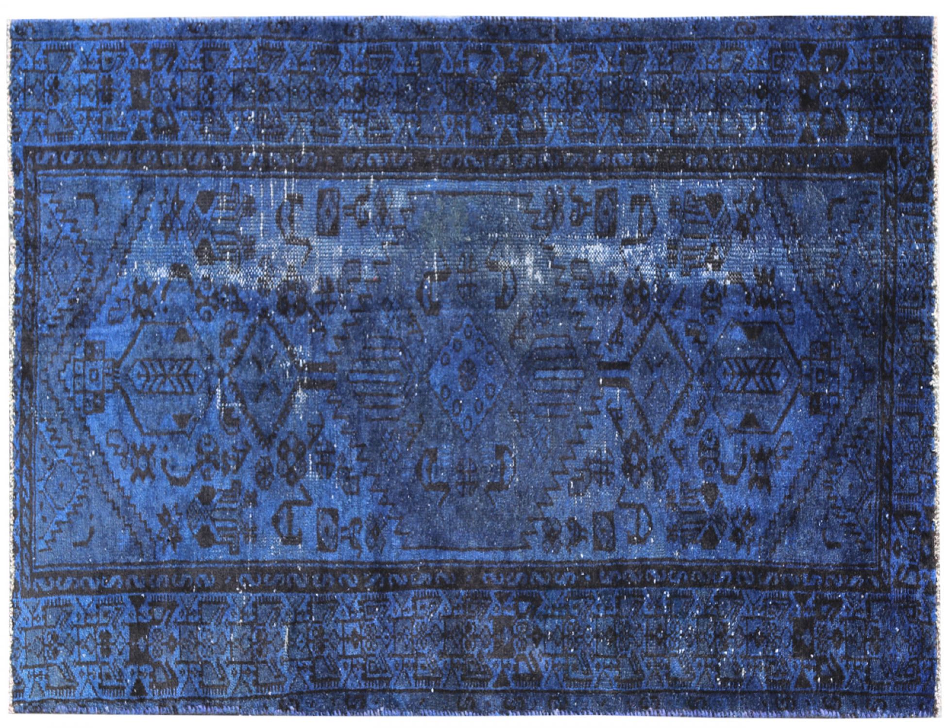 Tappeto Vintage  blu <br/>190 x 113 cm