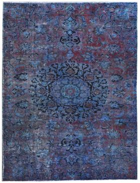 Tappeto Vintage  blu <br/>198 x 122 cm