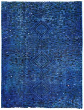 Tappeto Vintage  blu <br/>188 x 108 cm