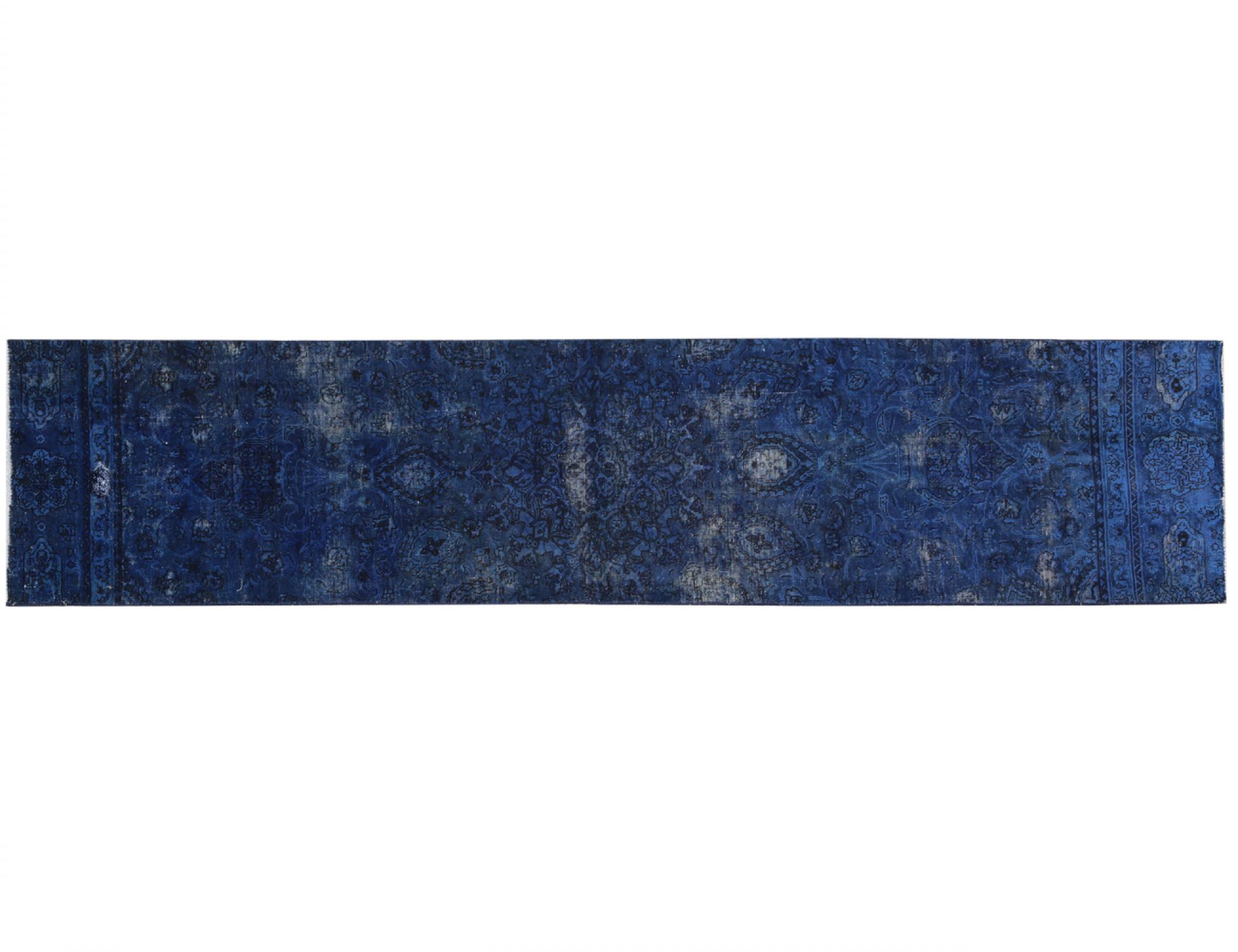  Vintage Tapis  bleu <br/>360 x 80 cm