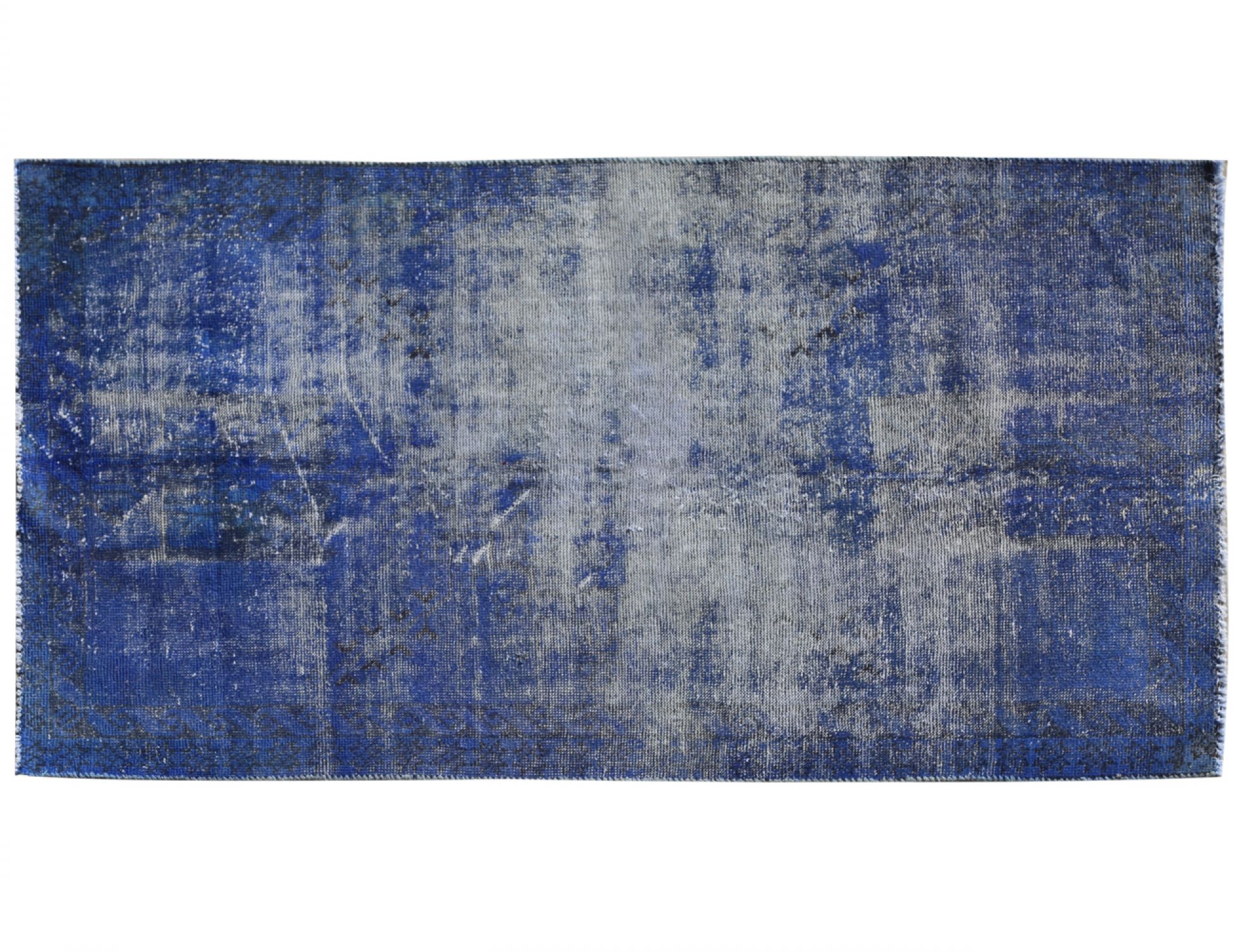 Tappeto Vintage  blu <br/>192 x 103 cm