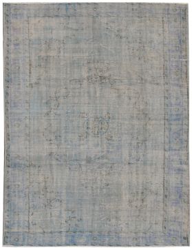 Alfombra vintage 305 X 193 azul