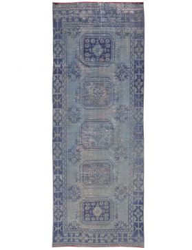 Tappeto Vintage  blu <br/>336 x 123 cm