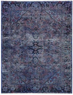 Tappeto Vintage  blu <br/>193 x 116 cm