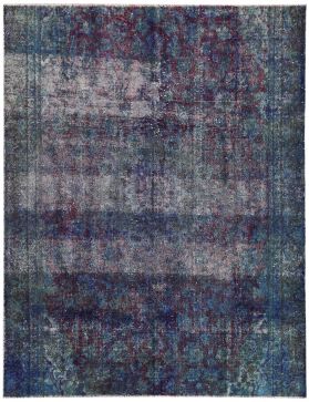 Alfombra vintage 228 X 204 azul