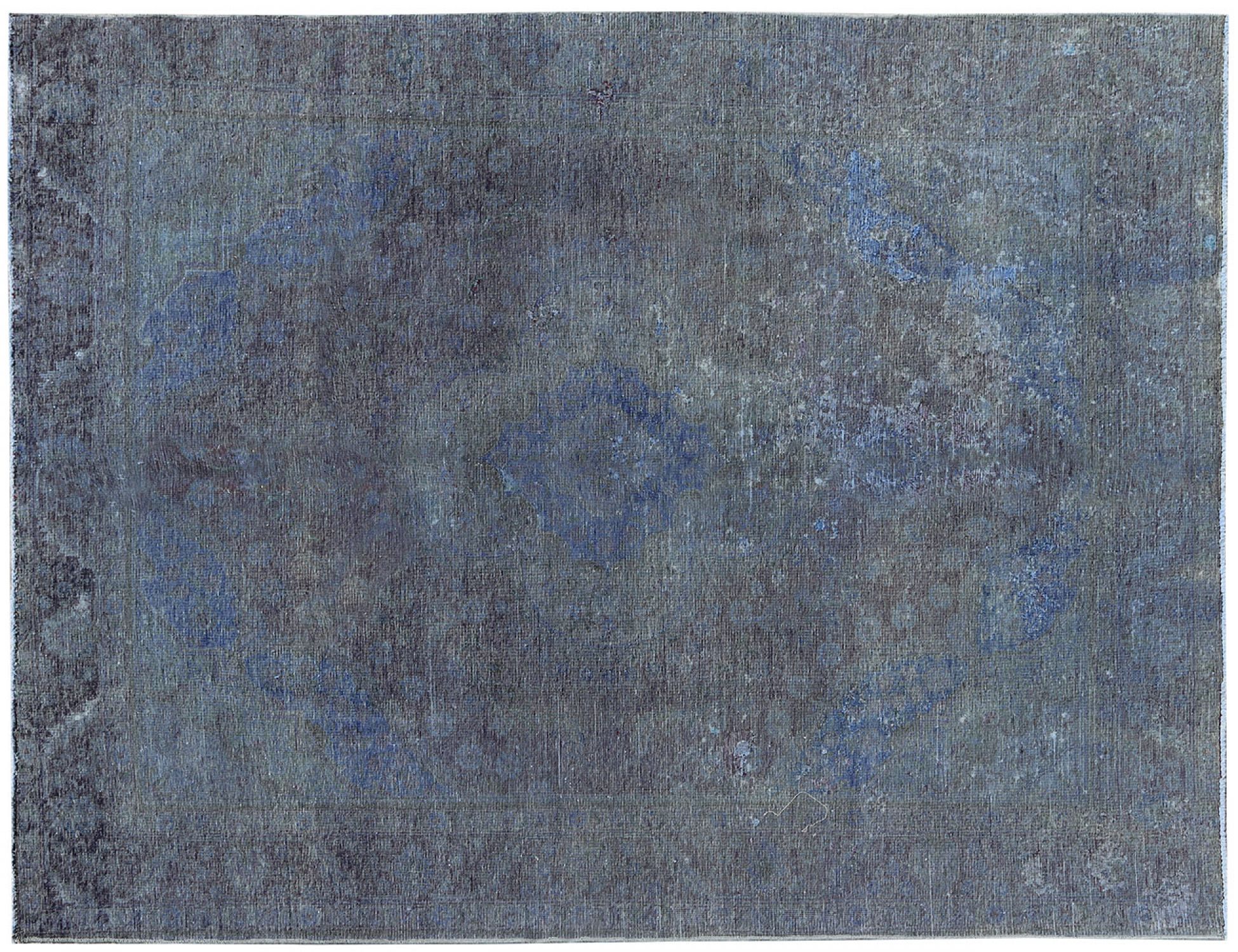 Alfombra vintage  azul <br/>326 x 235 cm