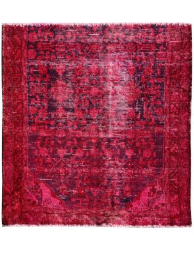 Vintage Teppich  rot <br/>123 x 108 cm