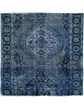 Vintage Teppich  blau <br/>129 x 120 cm