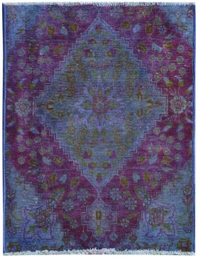 Tappeto Vintage  blu <br/>103 x 77 cm