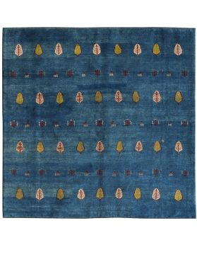 Quadrat  Gabbeh  blau <br/>196 x 207 cm