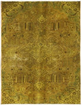 Tappeto Vintage  giallo <br/>212 x 124 cm