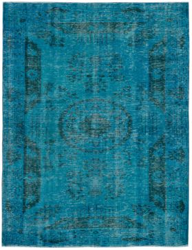  Vintage Tapis 275 X 188 bleu