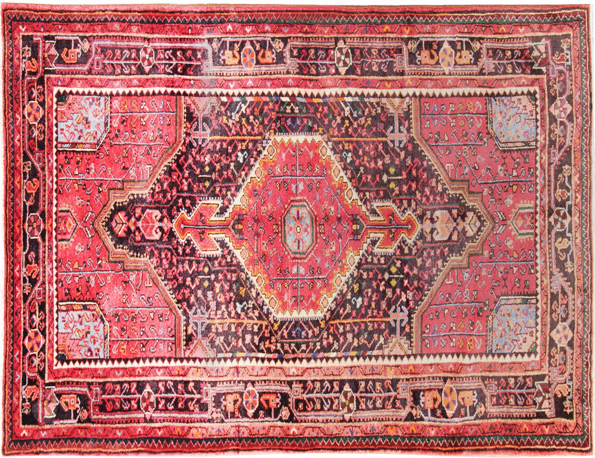 Hamadan Tappeto  rosso <br/>241 x 140 cm