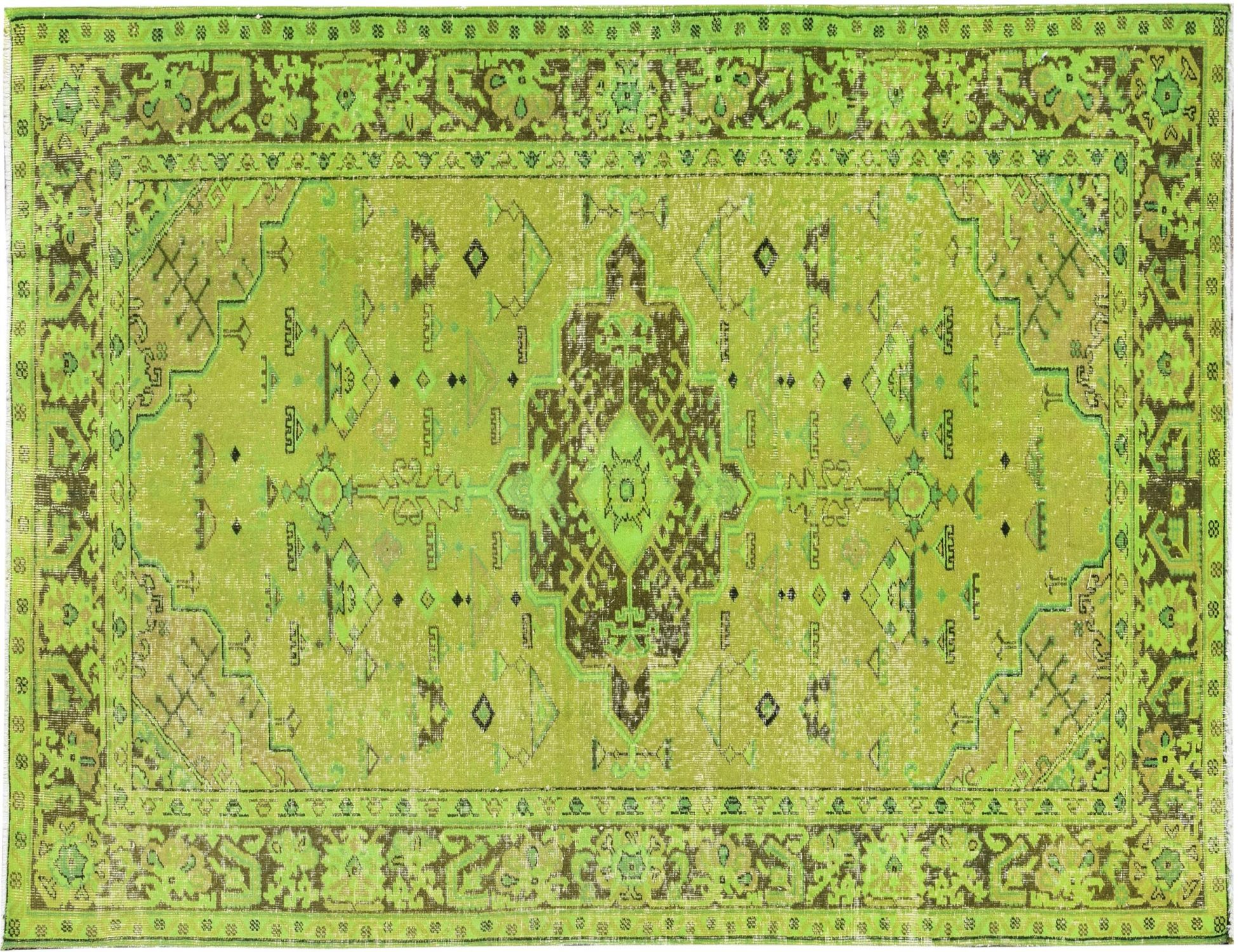 Vintage Carpet  vihreä <br/>246 x 140 cm