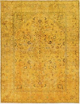 Tappeto vintage persiano  giallo <br/>288 x 193 cm