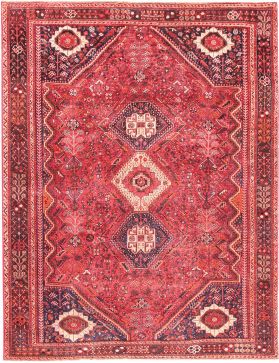 Qashqai Teppich  rot <br/>281 x 203 cm