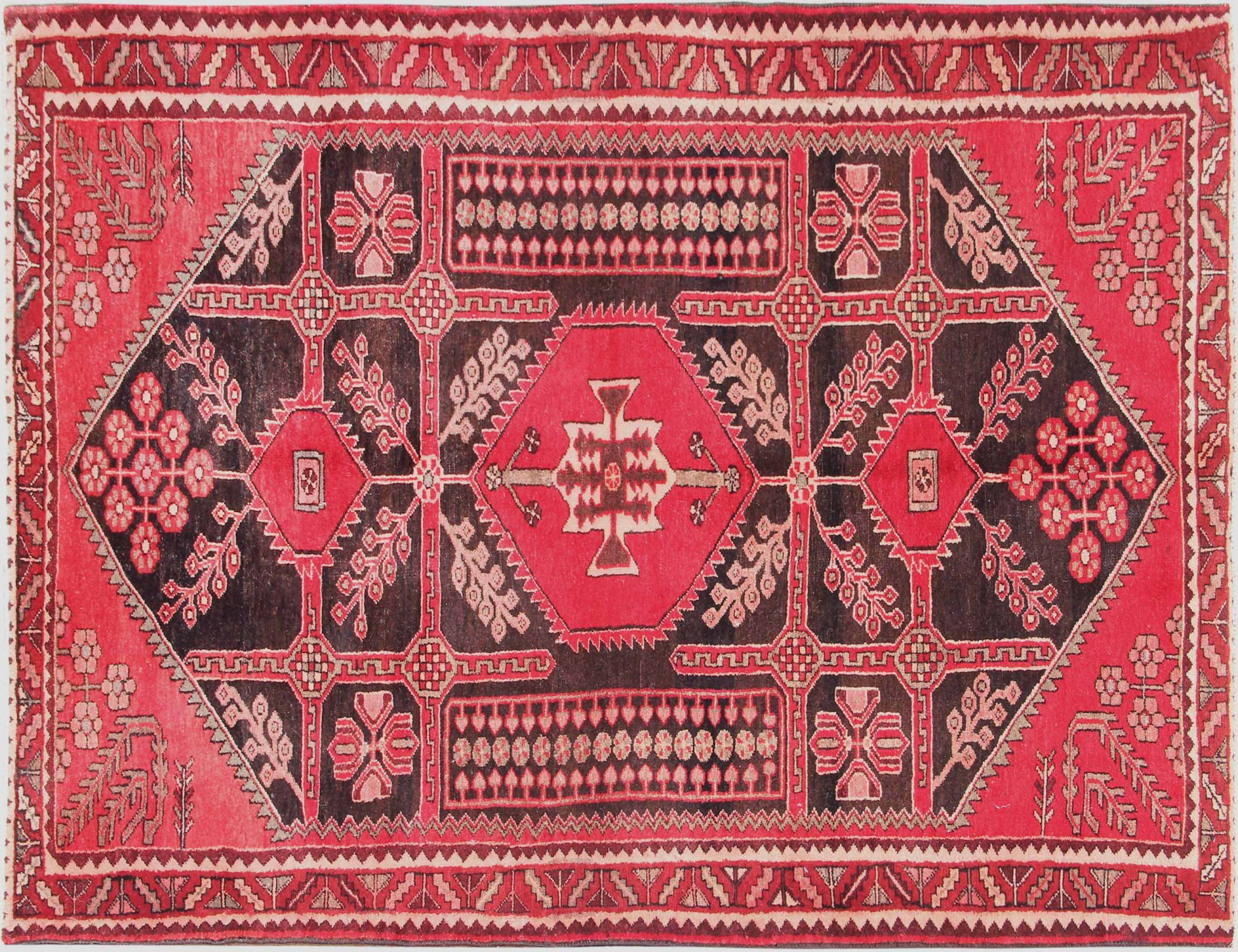 Hamadan Tapijt  rood <br/>251 x 156 cm