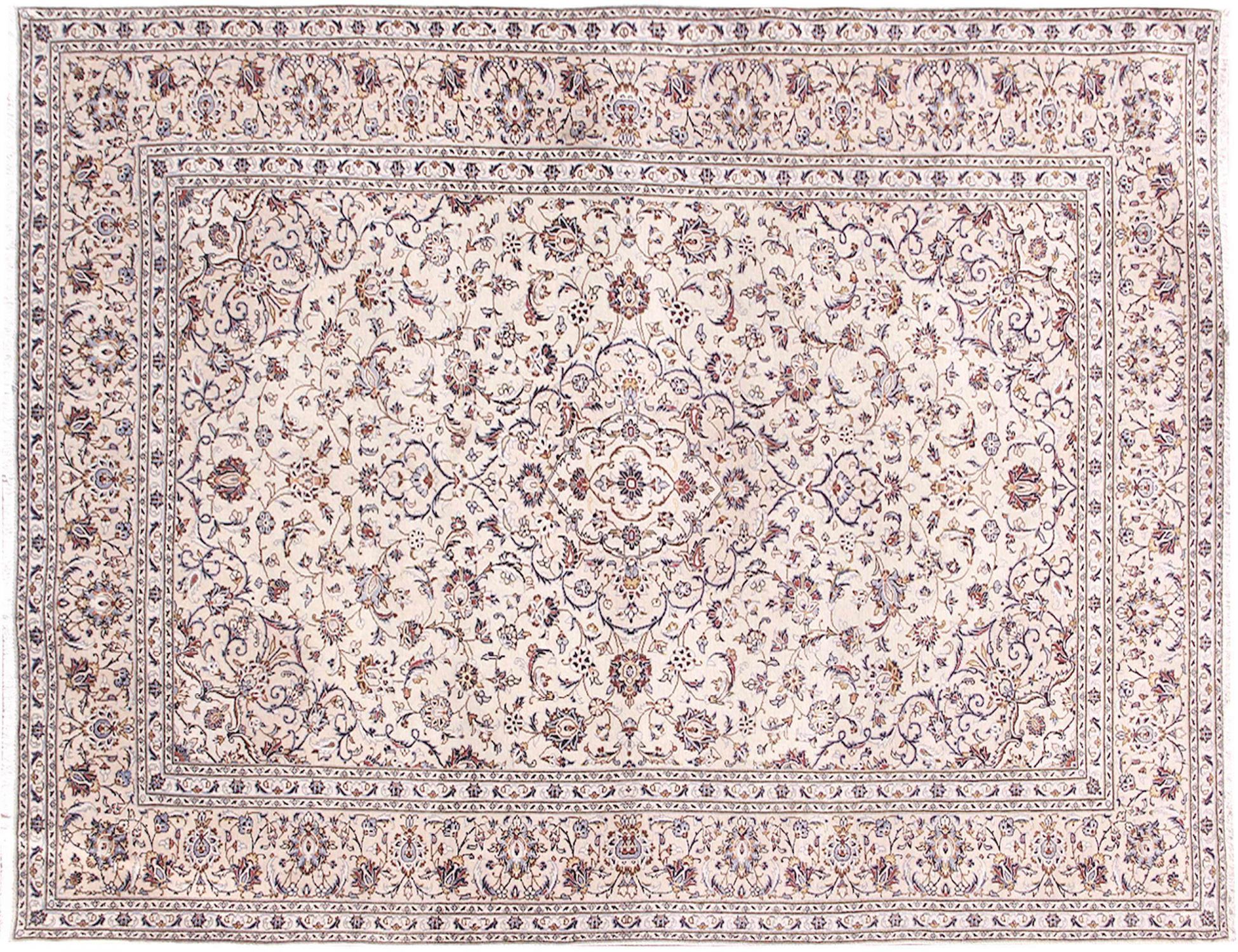 Kashan Tappeto  beige <br/>340 x 244 cm