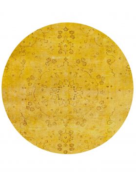 Tappeto vintage persiano  giallo <br/>168 x 168 cm