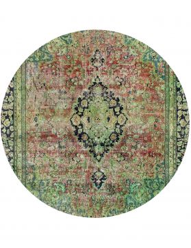 Tappeto vintage persiano  verde <br/>258 x 258 cm