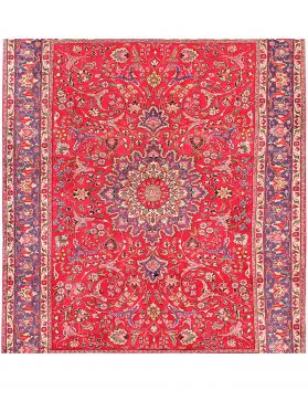 Quadrat  Teppich  rot <br/>196 x 196 cm