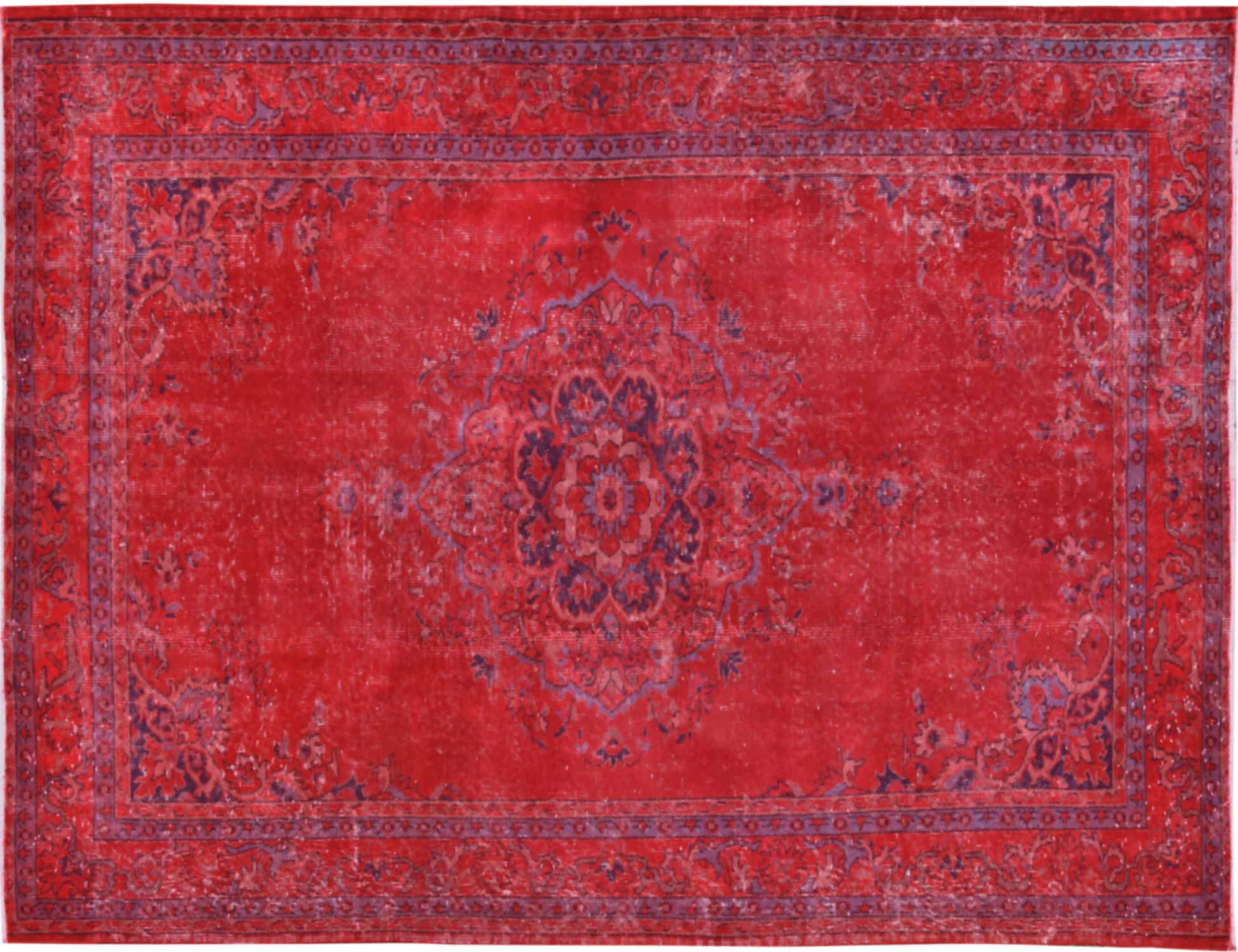 Tappeto Vintage  rosso <br/>280 x 172 cm