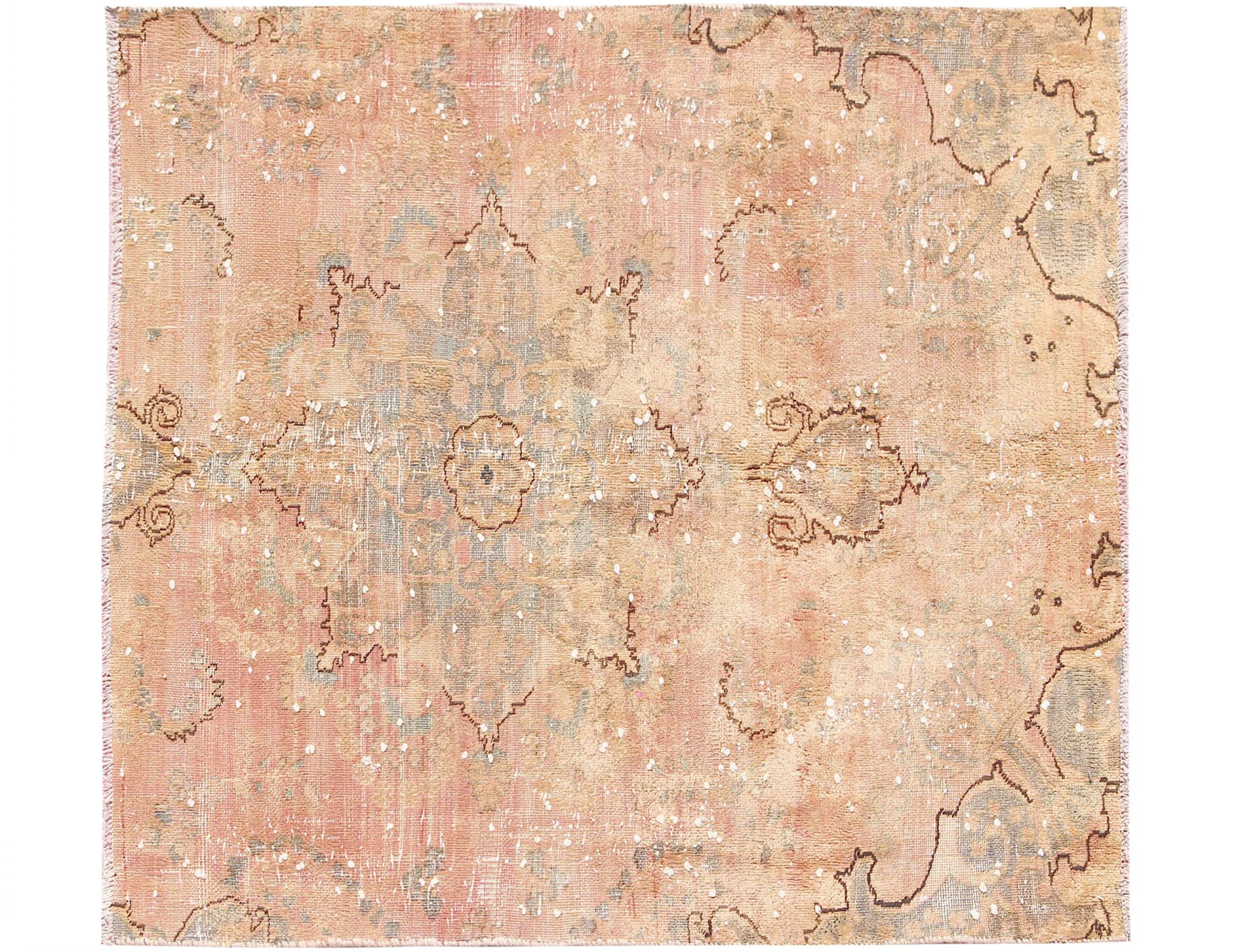 Tappeto vintage persiano  beige <br/>150 x 125 cm