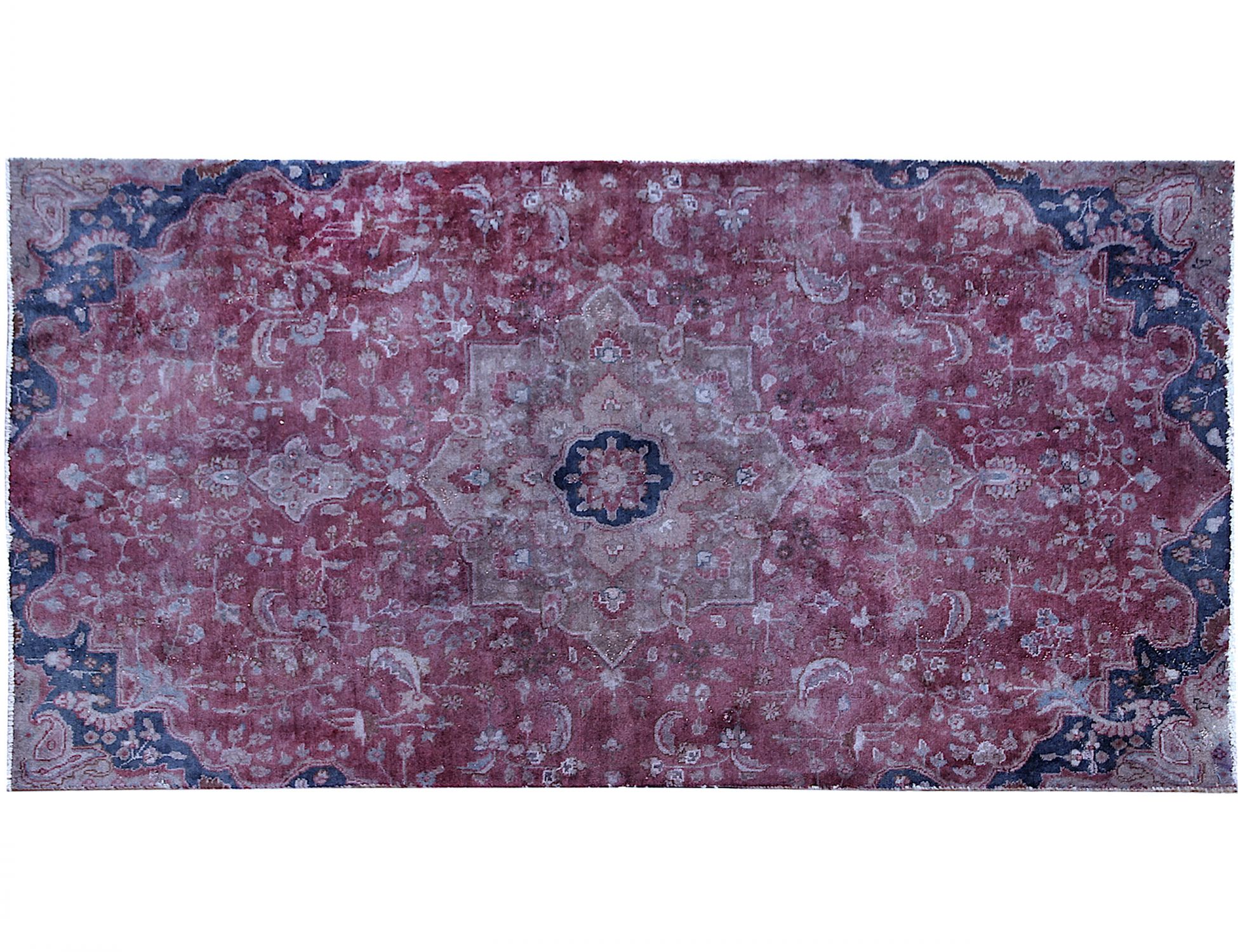 Persisk vintage matta  lila <br/>220 x 120 cm