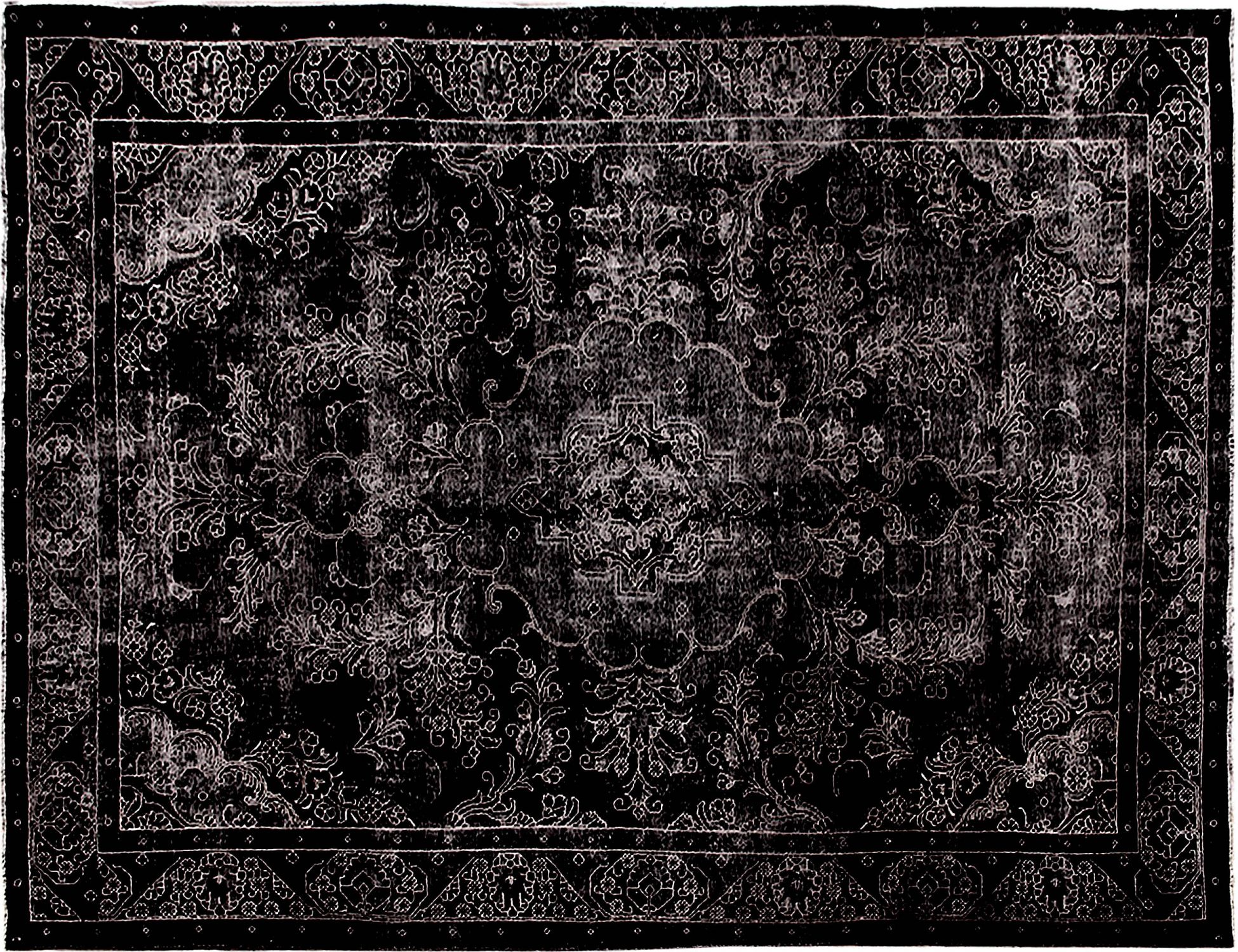 Tapis Persan vintage  noir <br/>395 x 290 cm