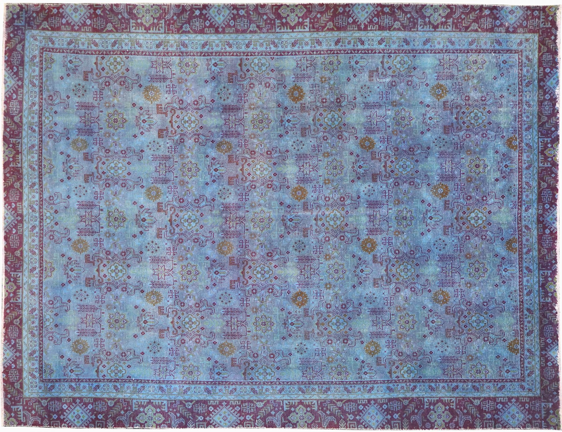 Perzisch Vintage Tapijt  blauw <br/>347 x 250 cm