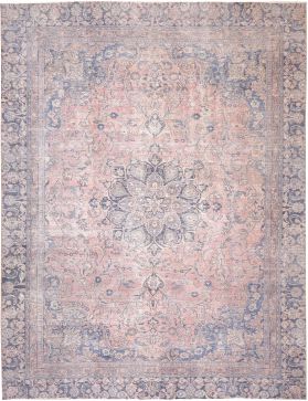 Tappeto vintage persiano 345 x 255 blu