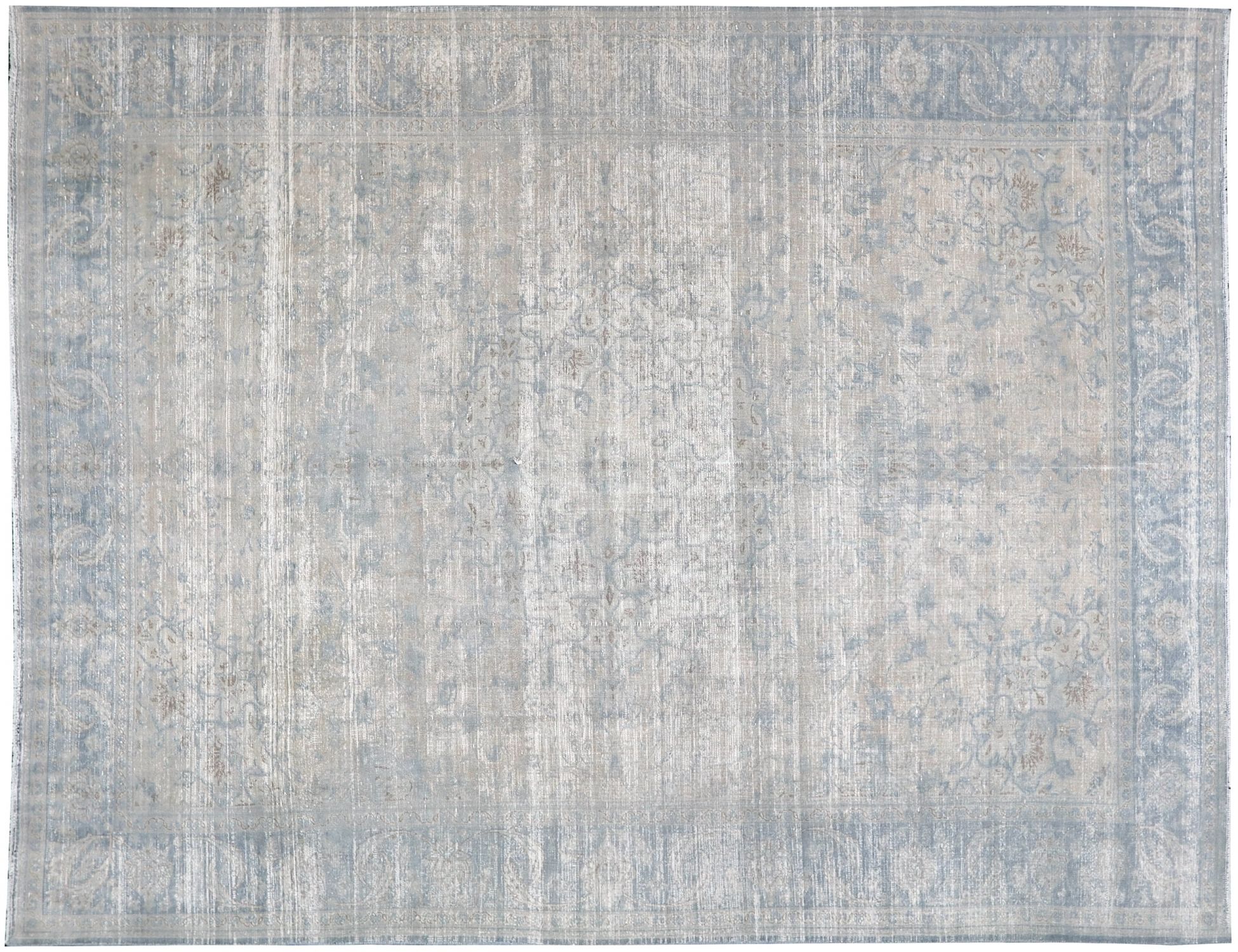 Tapis Persan vintage  bleu <br/>340 x 265 cm