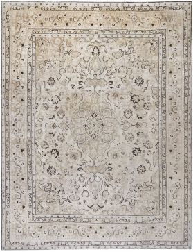 Persian Vintage Carpet 370 x 292 beige 