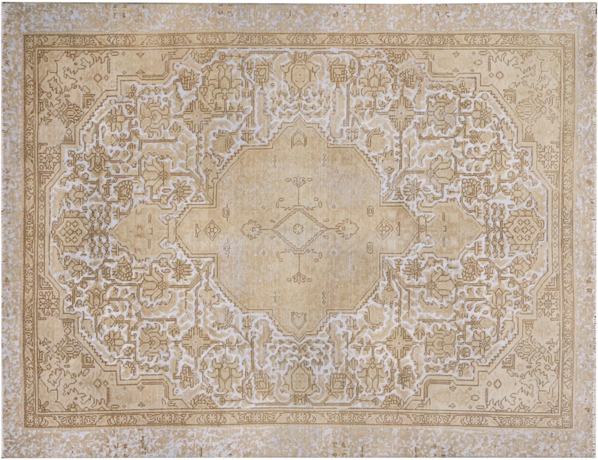 Persisk Vintagetæppe  beige <br/>300 x 205 cm